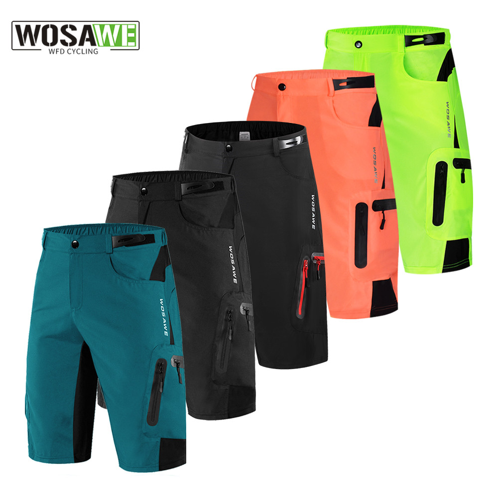 Mountain Biking Body Armour - Wosawe shorts motocross corrida moto mtb