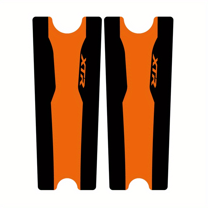 Mountain Biking Quotes - Adesivo plano 2D 2pcs/XTR-M9100 Conjunto de