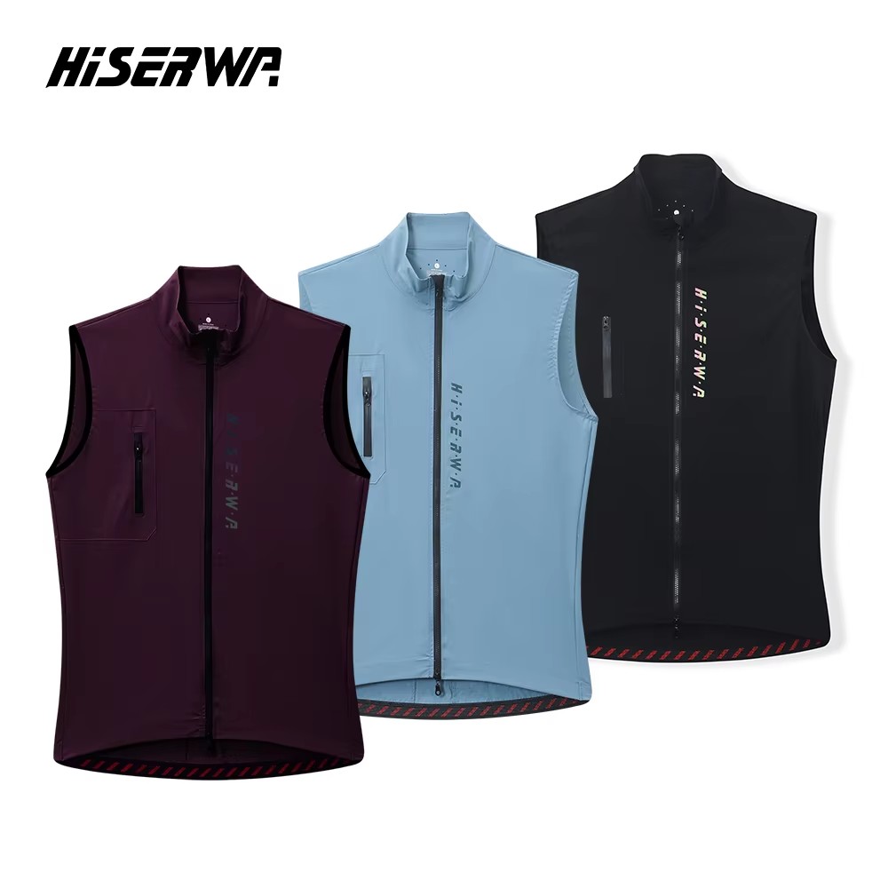 Mountain Biking Vest - Hiserwa colete de ciclismo masculino, sem