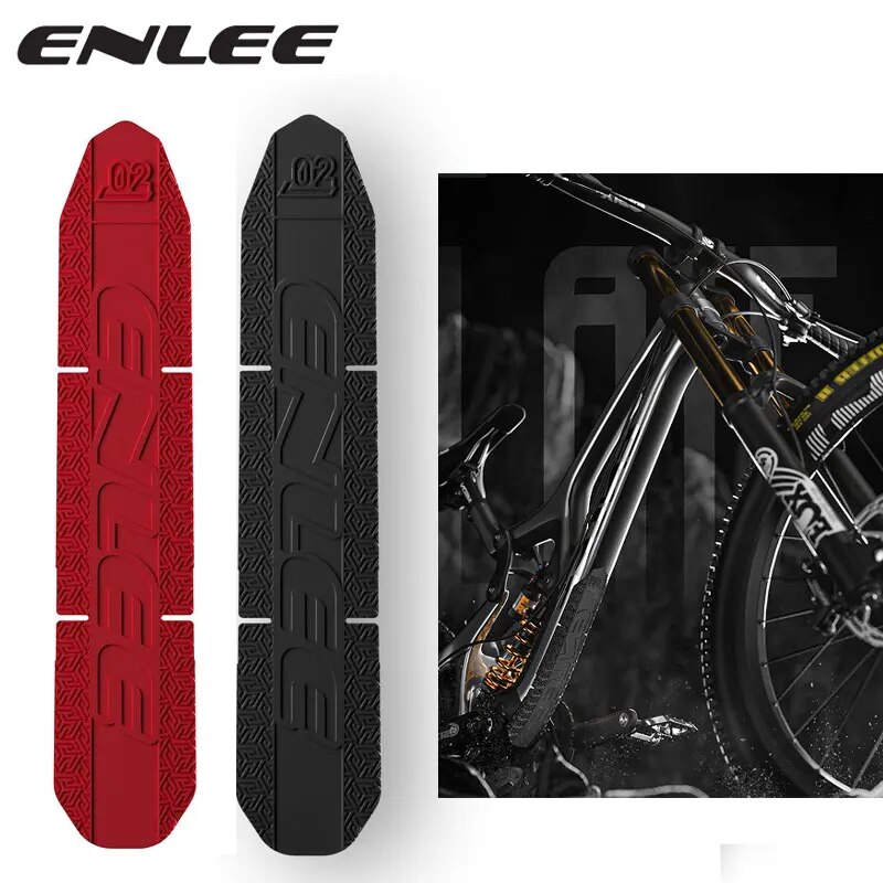 Mountain Biking Quotes - ENLEE-Mountain Bicycle Frame Protetor Silicone Inferior