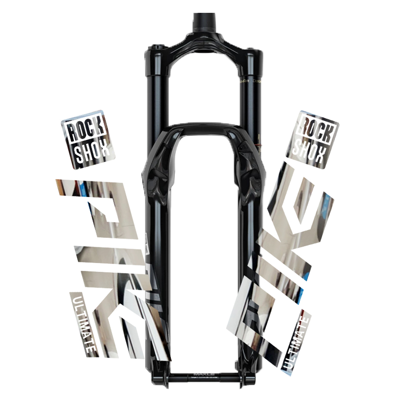 Mountain Biking Quotes - Readu 2020 pike garfo dianteiro adesivo