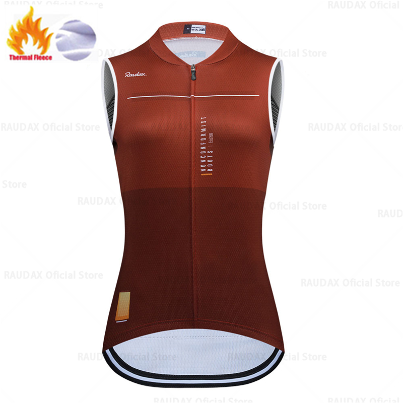 Mountain Biking Vest - Mulheres inverno roupas de ciclismo sem