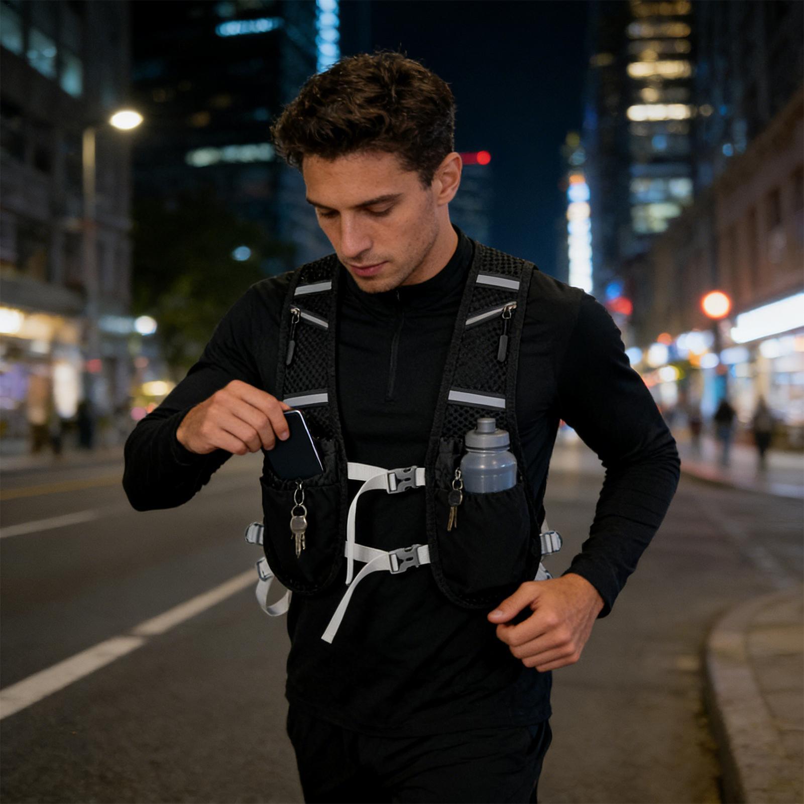 Colete de corrida respirável e - Mountain Biking Vest avaliação e preço