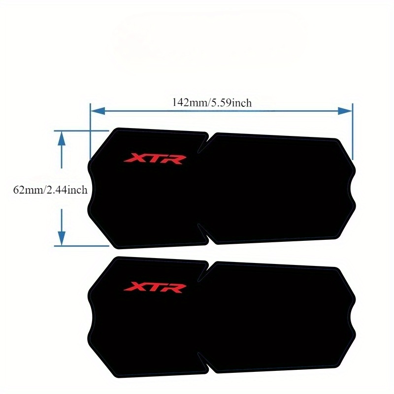 Adesivo plano 2D 2pcs/XTR-M910 - Mountain Biking Quotes avaliação e preço