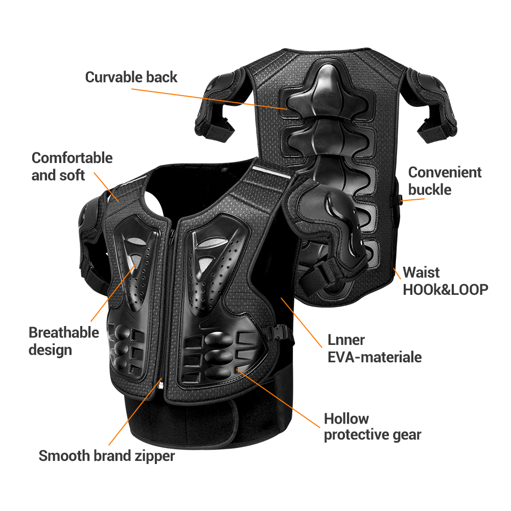 Armadura de motocicleta adulta - Mountain Biking Body Armour avaliação e preço