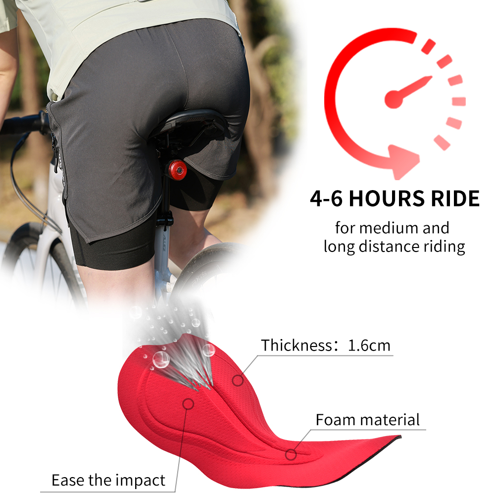 Wosawe mtb shorts verão dos ho - Mountain Biking Body Armour avaliação e preço