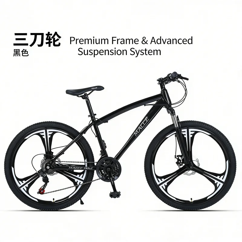 Preto 24 polegadas três facas  - Mountain Biking Usa avaliação e preço